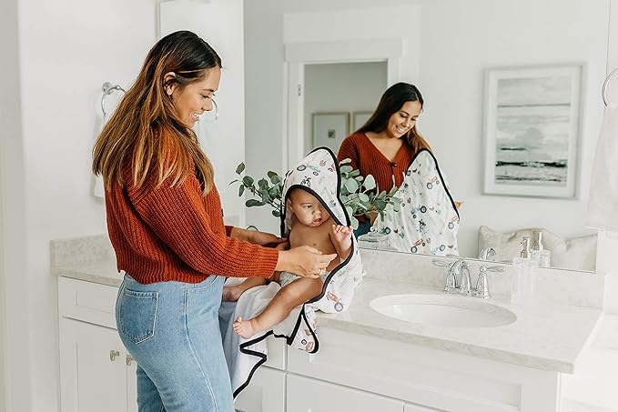 Copper Pearl Hooded Bath Towels Premium Knit/Terry Cloth Baby Towels with Hood, Pockets, and Cool Designs - Great to Gift and Make Bath Time Fun - Baby Bath Towel, Jo