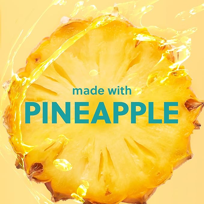 Tree Hut Pineapple Foaming Gel Wash, Hydrating & Moisturizing Body Wash with Shea Butter & Nourishing Essential Oils, Daily Cleanser for Soft Smooth Skin, 18 fl oz