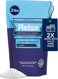 Relax Spa & Bath, Epsom & Dead Sea Salts, Aromatherapy Bath Salts for Hot Tub, Bath, or Spa, Infused with Magnesium, Lavender Palmarosa Scent
