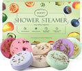Shower Steamers Aromatherapy - 8 Pack Shower Bombs Fruit Scents with Essential Oils, Birthday Gifts for Girlfriend, Her, Men, Mom, Teens, Self Care Relaxation Home SPA Stress Relief