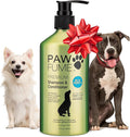 PAWFUME Dog Shampoo and Conditioner, Blue Ribbon, 1-Pack – Nourish & Detangle for a Silky Soft Coat – Probiotic, Deep-Cleaning, pH-Balanced Formula – Puppy Shampoo and Conditioner for All Breeds