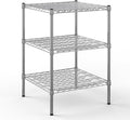 24" Deep x 24" Wide x 34" Height Wire Shelving Kit | 3-Tier | NSF Commercial Storage Rack Unit