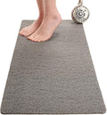Non Slip Bathtub Mat Shower Mat for Tub - Loofah Bath Mats for Bathroom - 40x16 Bathtub Floor Mat - Textured Anti Slip Bath Mat Without Suction Cups - Secure Mat for Wet Areas (40x16 Gray)