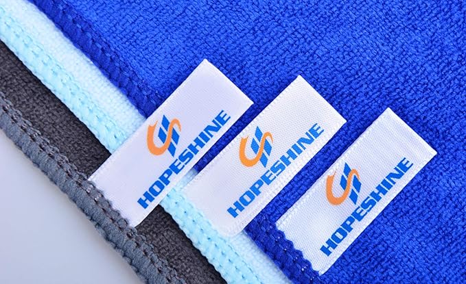 HOPESHINE Gyms Towels for Men & Women Microfiber Exercise Fitness Home Absorbent Sweat Yoga Towels Sports Towels Soft Fast Drying 16inch x32inch 3-Pack