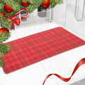 Christmas Non-Slip Bathtub Mat, Anti Slip Shower Mat, Fast Drying Bathtub Mats, Foot Scrubber Mat, Anti Slip Mat for Tub, Floor, Bathroom, Kitchen, Home, Hotel (Holiday Plaid, 40"x16")