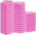 Hand Towels (Pack of 40) Pink Economy Towels Salon Towels - 100% Cotton Spa Towel – 16 x 27 Inches Highly Absorbable, Facial, Gym, Hair, Face Towels Bulk