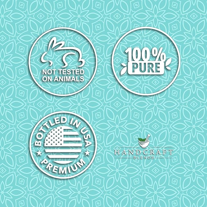 Handcraft Blends Spearmint Essential Oil – 1 Fl Oz – 100% Pure and Natural – Premium Grade Essential Oil for Diffuser and Aromatherapy, Skin, Massage, Candle and Soap Making Fragrance