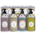 AnatoliaDaphne Mosaic Liquid Hand Soap/Wash Gift Set, Ideal Bathroom Kitchen Hand Soap Set,Lavender + Almond & Argan + Peppermint & Eucalyptus + Camomile, 4 x 24.6 fl oz Each Liquid Soap Bottle
