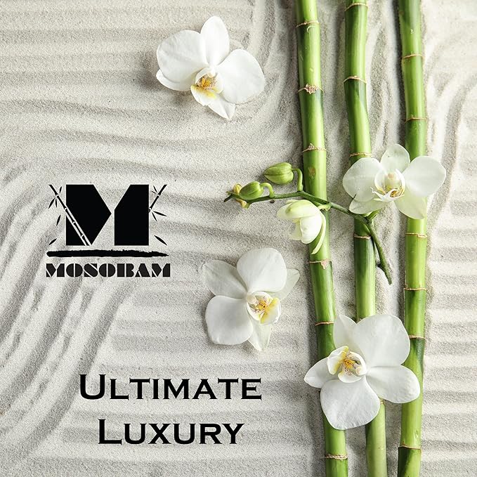 Mosobam Luxury Turkish Set of 2 Bath Towels 30X58 Charcoal Gray (Dark Grey) 700 GSM Bamboo Viscose & Aegean Turkish Combed Cotton