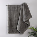 Superior Egyptian Cotton Bath Towel Set, Home Bathroom Towels, Master, Guest Bath, Decor Essentials, Quick Dry, Absorbent, Large Body Towels, Spa, Hotel, Resort, Adult, Kids, Set of 2, Charcoal
