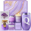 Birthday Gifts for Women Mom Best Friend, Unique Spa Gift Basket for Christmas, Valentine's Day, Mothers Day Gifts, Teen Girl Gifts, Bridal Shower Gifts, Bridesmaid Gifts (Q)