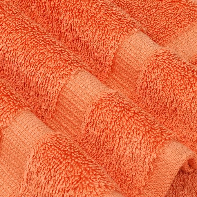 Chakir Turkish Linens, 100% Cotton Premium Quality Turkish Bath Sheets (35''x70'' Large Bath Sheet Towels - Coral)