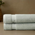Fabdreams 100% Organic Cotton Bath Sheet Set of 2 700 GSM Oversized Towels Ultra Soft Plush Absorbent Durable Skin-Friendly Spa Hotel Premium Comfort Large 36 x 70 in Green
