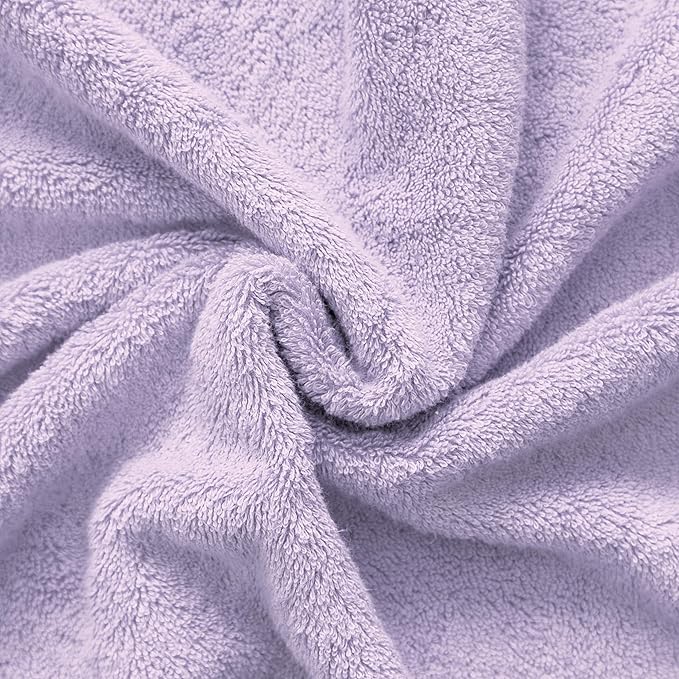 Cotton Paradise 100% Cotton 40x80 Oversized Bath Sheet, Extra Large Turkish Bath Towels for Bathroom, Lilac Bathsheet