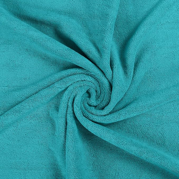 Utopia Towels 4 Pack Premium Bath Towels Set, 27 by 54 Inches, 100% Ring Spun Cotton 600GSM, Lightweight and Highly Absorbent Quick Drying Towels, Perfect for Daily Use, Turquoise