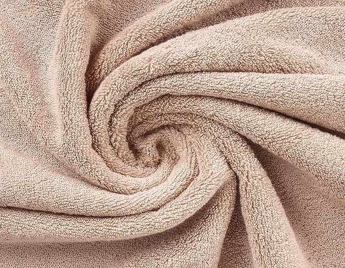 Delara Organic Cotton Luxuriously Plush Washcloths Pack of 6 | GOTS & Oeko-TEX Certified | Premium Quality Face Towels | Feather Touch Technology|650 GSM Long Staple|Soft, Quick Dry & Ultra-Absorbent
